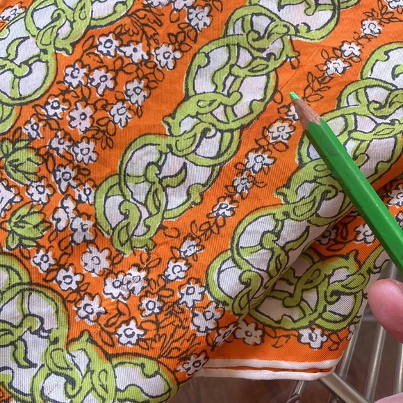 Vintage Vera Neumann rectangular scarf - Picture 9 of 11